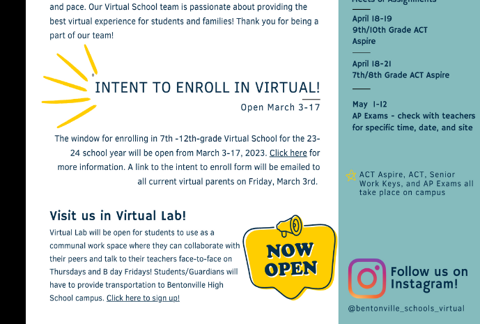 7-12 Virtual School February Newsletter