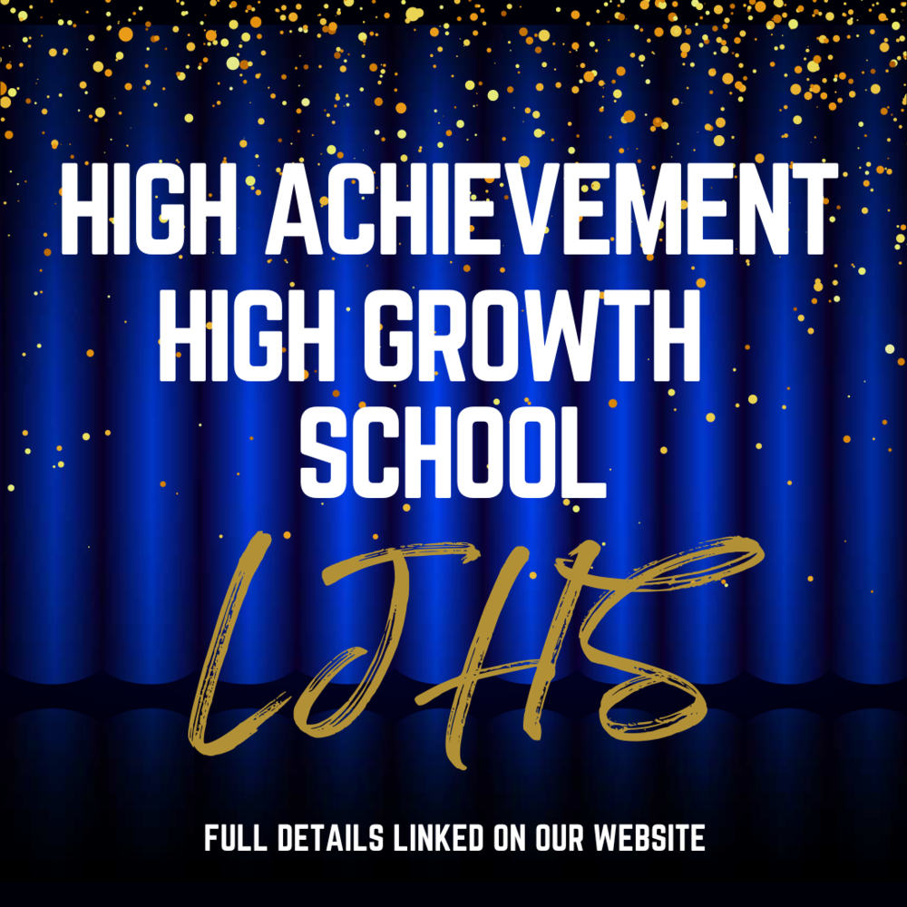 LJHS High Growth - 3 years in a row!! | Lincoln Junior High School