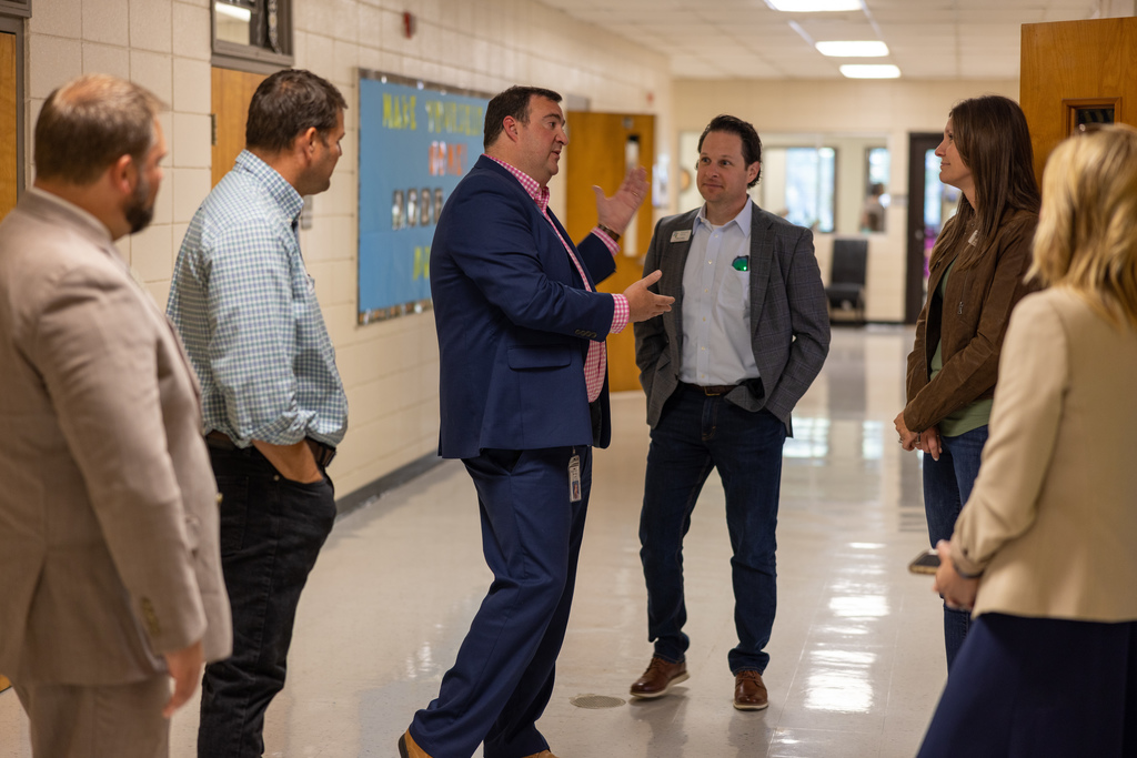 State Lawmakers Visit Bentonville Schools