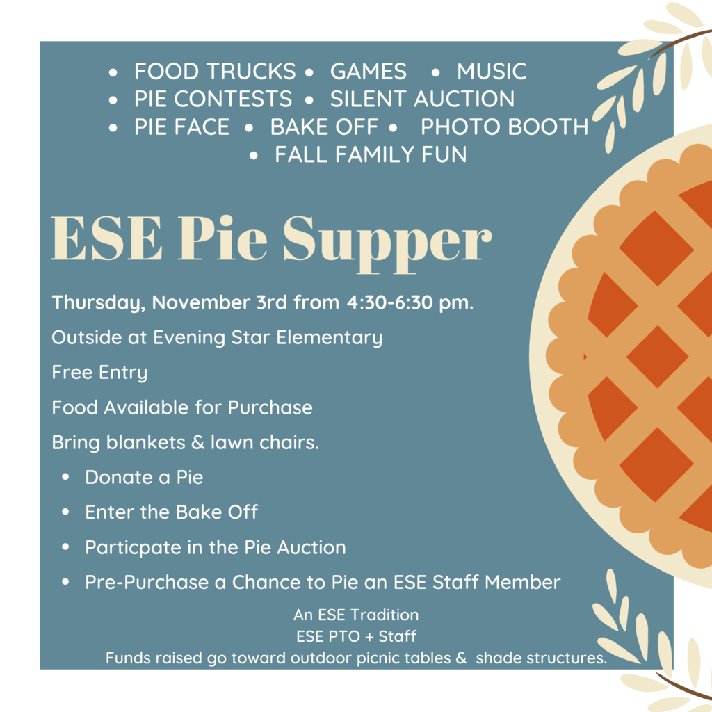 ESE Pie Supper Event