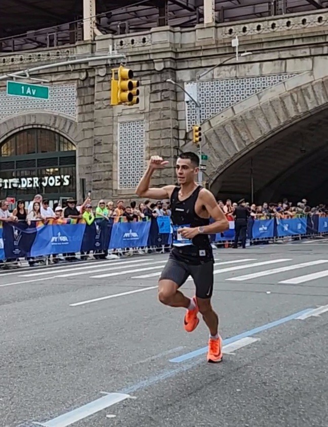 Jacob Shiohira finishes 21st in NYC Marathon