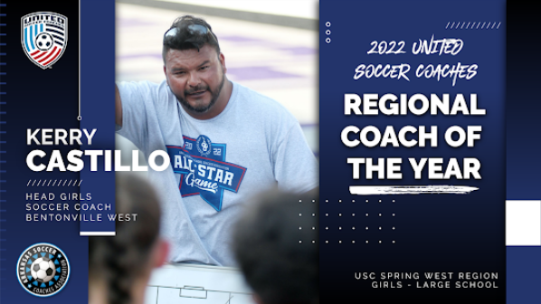Kerry Castillo - Regional Coach of the Year
