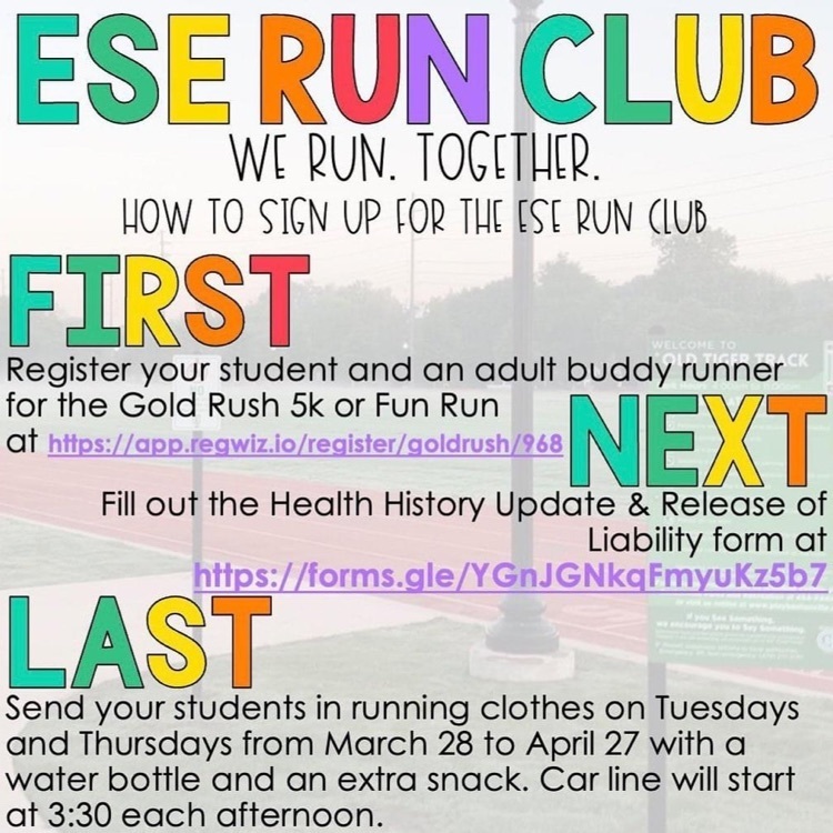 ESE Run Club Information 