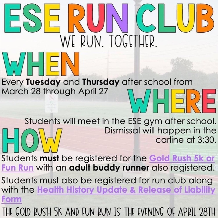 ESE Run Club Information